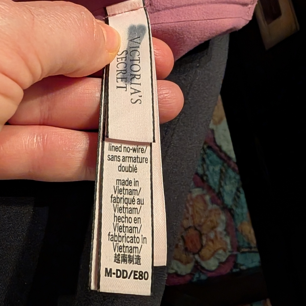 Victoria's Secret Square Neck Cloud Bra in Mauve, Size Medium (DD) - Picture 4 of 4